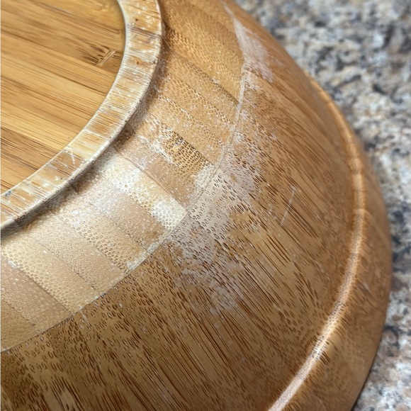 Pampered Chef Wooden Bowl (Retired) - Picture 2 of 5